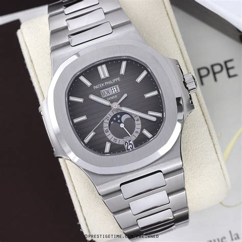 Patek Philippe Nautilus Moonphase Annual Calendar Steel